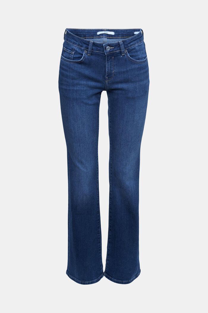 Bootcut-jeans, BLUE LIGHT WASHED, detail image number 7