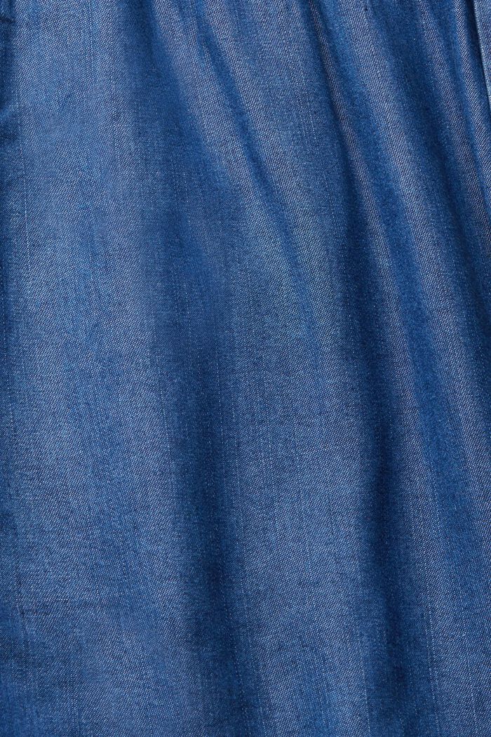 Av TENCEL™: shorts i denimlook, BLUE MEDIUM WASHED, detail image number 4