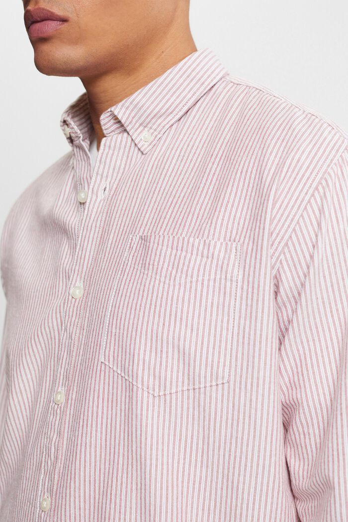 Randig skjorta, TERRACOTTA, detail image number 0