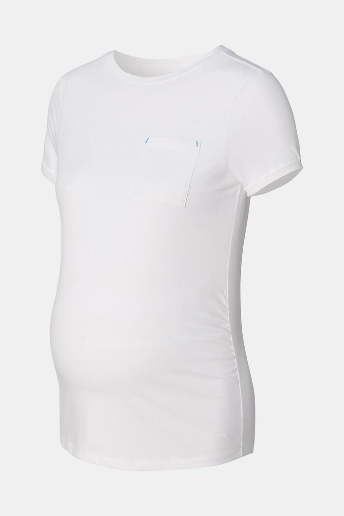 MATERNITY Kortärmad T-shirt, BRIGHT WHITE, detail image number 5