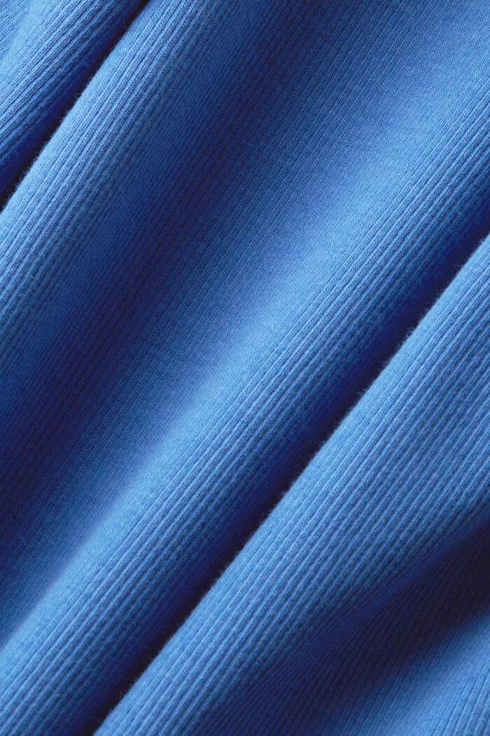 Ribbad jerseyklänning, GREY BLUE, detail image number 6