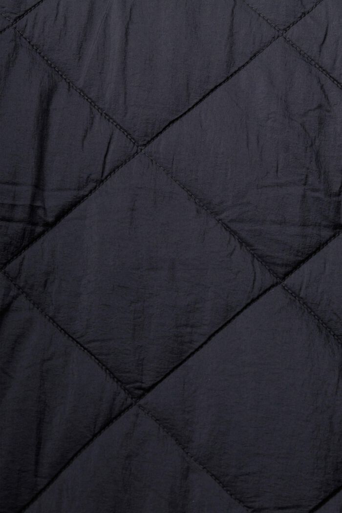 Quiltad kappa, BLACK, detail image number 5