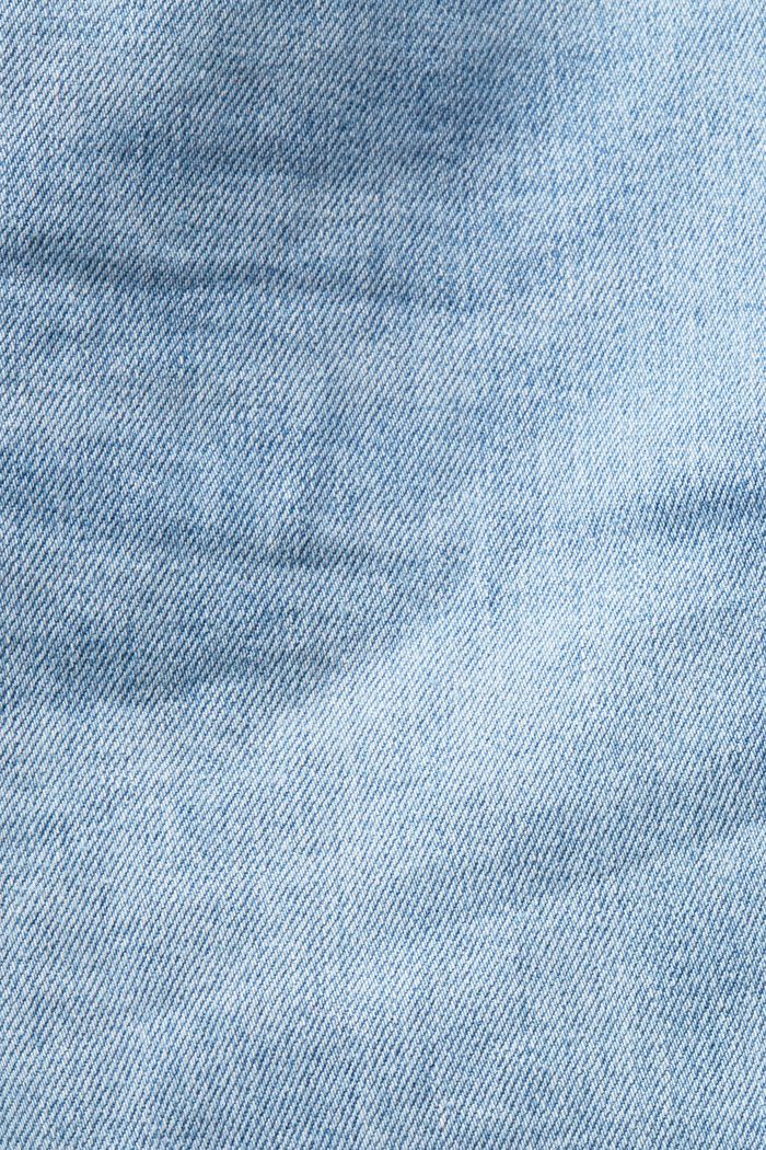 Smala jeans med medelhög midja, BLUE LIGHT WASHED, detail image number 5