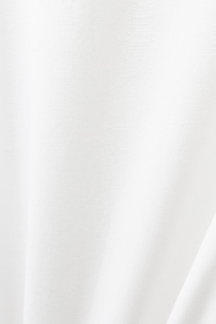 Långärmad poplinskjorta, WHITE, detail image number 5