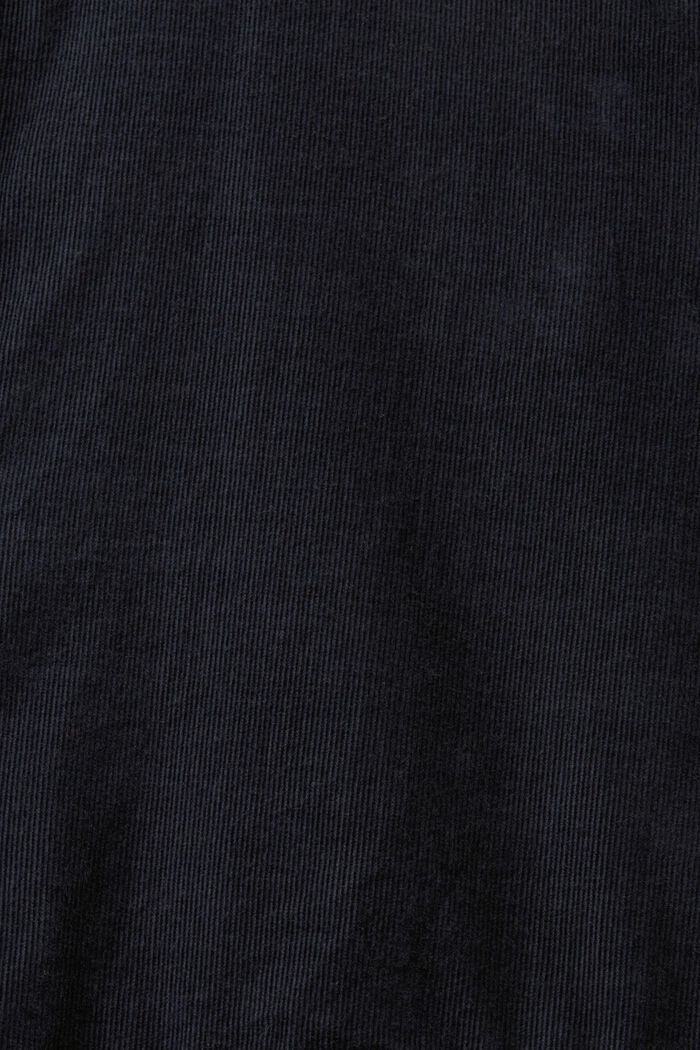 Miniklänning i manchester, BLACK, detail image number 5