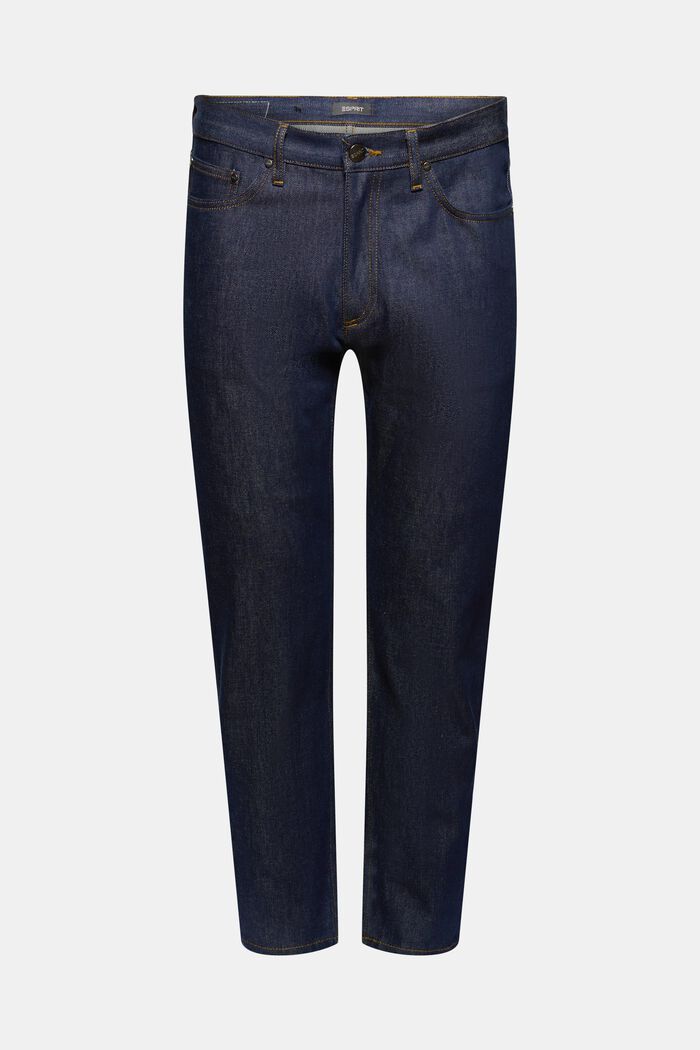 Jeans i 100% ekologisk bomull, BLUE RINSE, detail image number 0