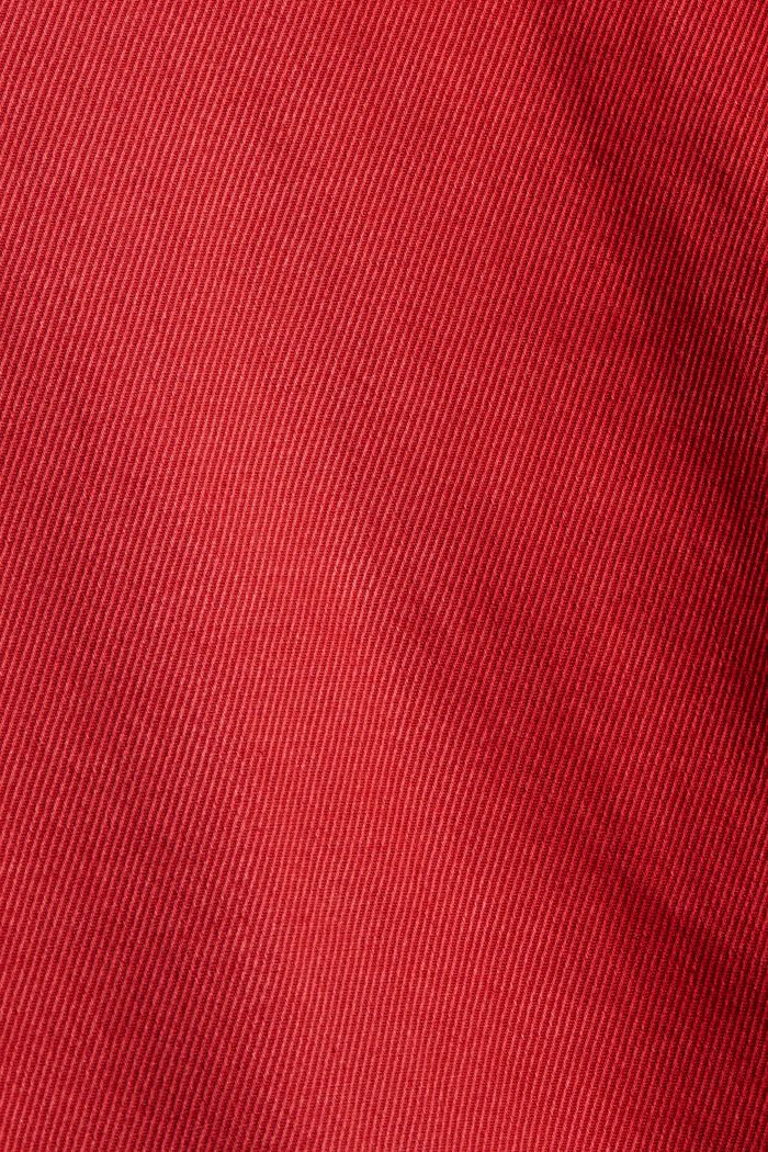 Twillbyxa av TENCEL™-ekobomullsmix, RED, detail image number 4