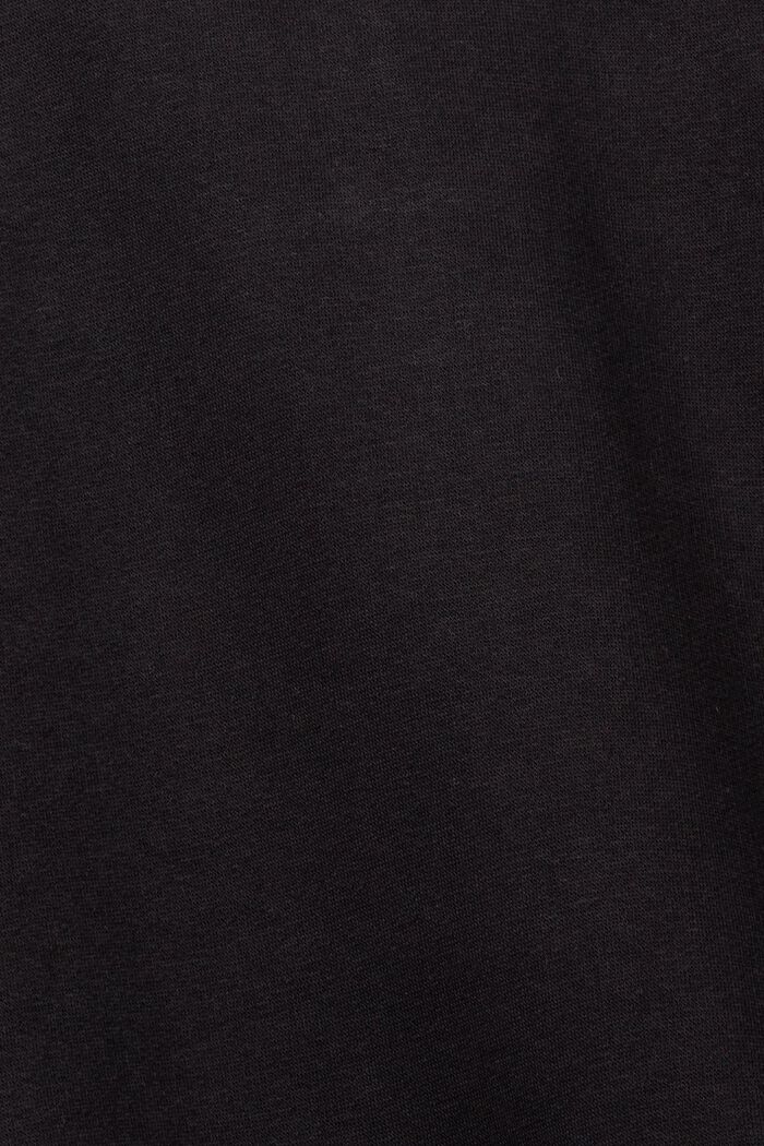 Återvunnet material: sweatshirt med huva, BLACK, detail image number 1
