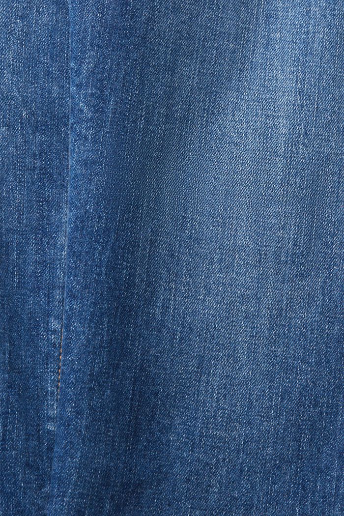 Jeans i sliten look, BLUE MEDIUM WASHED, detail image number 4