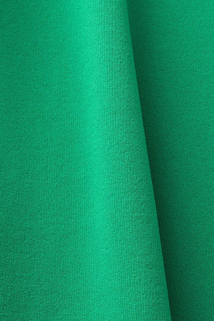 Ärmlös, stickad miniklänning, GREEN, detail image number 5