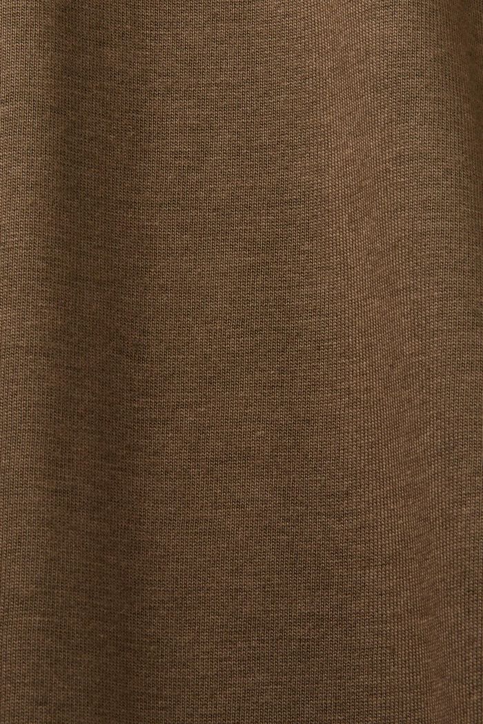 Midiklänning i jersey, KHAKI GREEN, detail image number 5