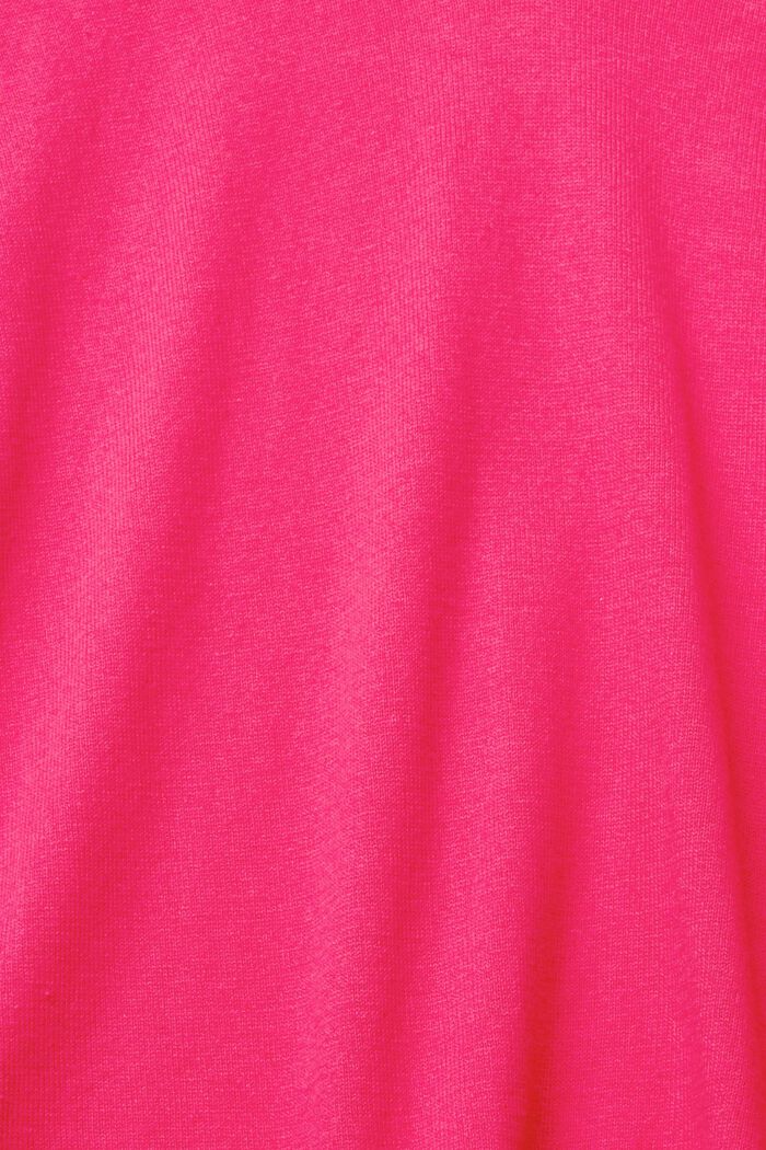 V-ringad tröja, PINK FUCHSIA, detail image number 1