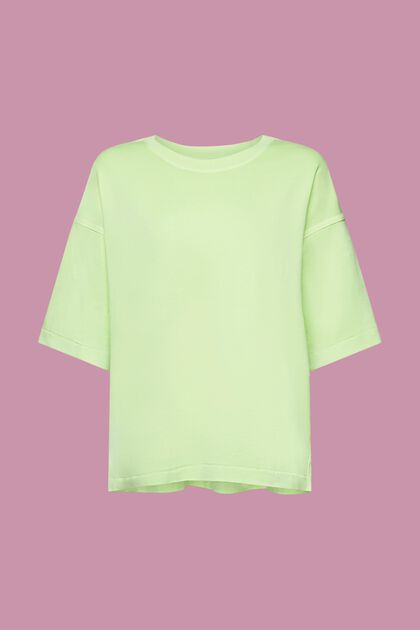 Oversize-T-shirt i bomull