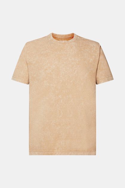 Stentvättad T-shirt, 100% bomull