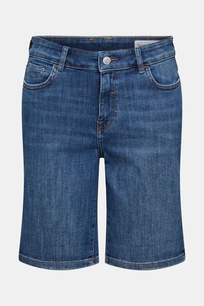 Jeansshorts med stretch