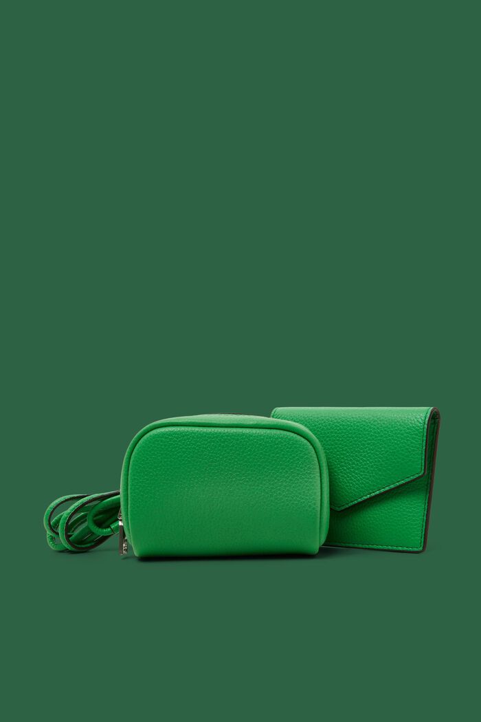 Mini pouch-väska, GREEN, detail image number 0