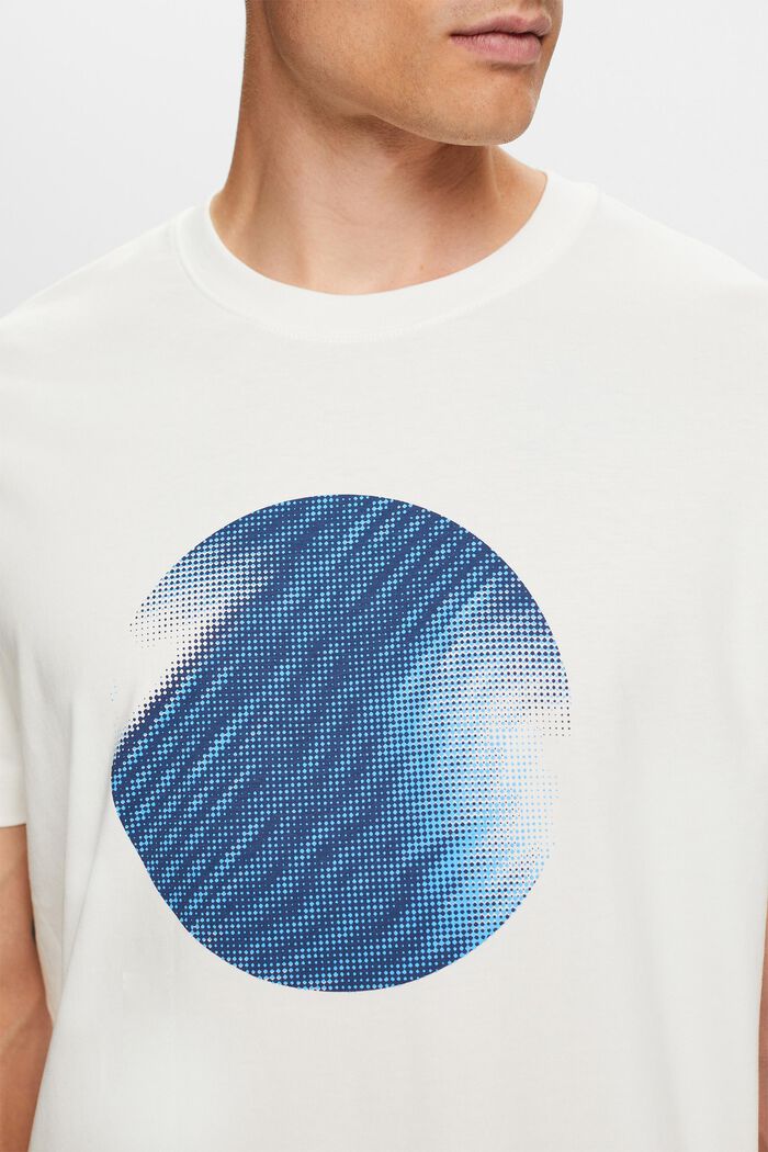 T-shirt med tryck fram, 100% bomull, ICE, detail image number 2