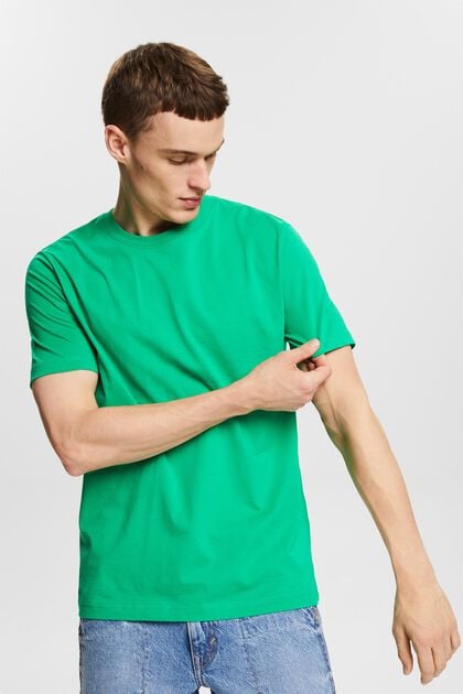 Jersey-T-shirt i ekologisk bomull