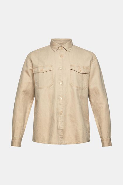 I linnemix: Oversize-skjorta