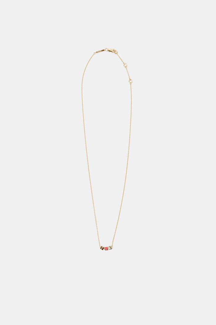 Halsband med kärleksbudskap, GOLD, detail image number 0