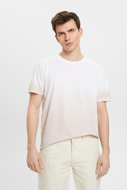 Tvåfärgad färgskiftande T-shirt