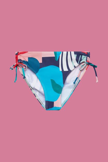 Bikinitrosa med flerfärgat tryck