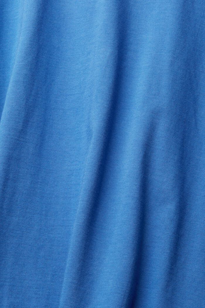 Enfärgad T-shirt, BLUE, detail image number 1