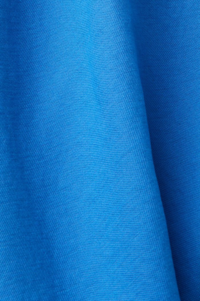 Midikjol med elastisk linning, BRIGHT BLUE, detail image number 6