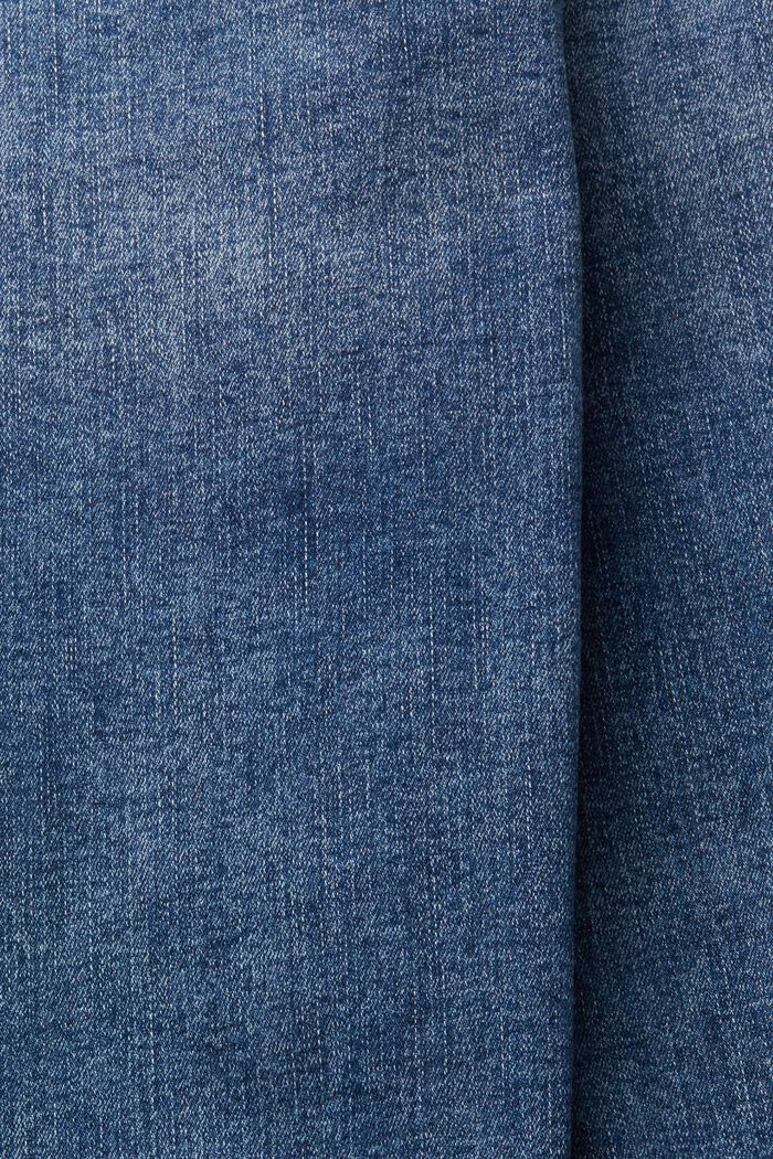 Jeans med urtvättade effekter, BLUE MEDIUM WASHED, detail image number 7