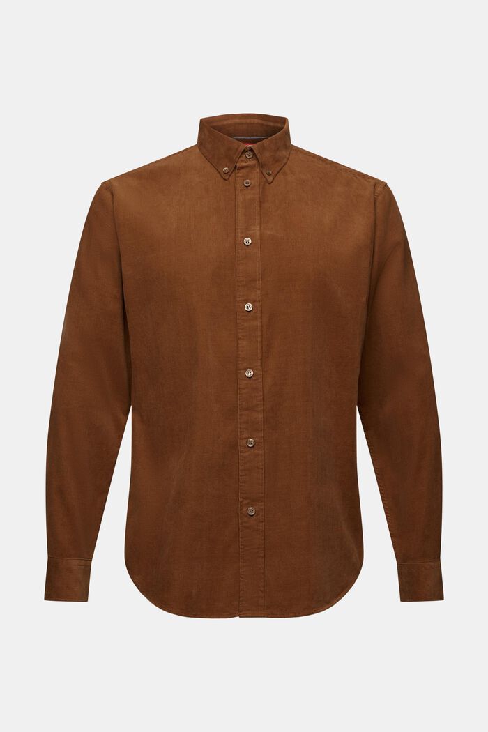 Manchesterskjorta, 100% bomull, BARK, detail image number 6
