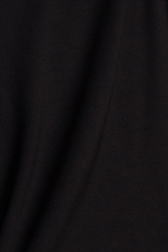 Stretchlinne med satinaxelband, BLACK, detail image number 4