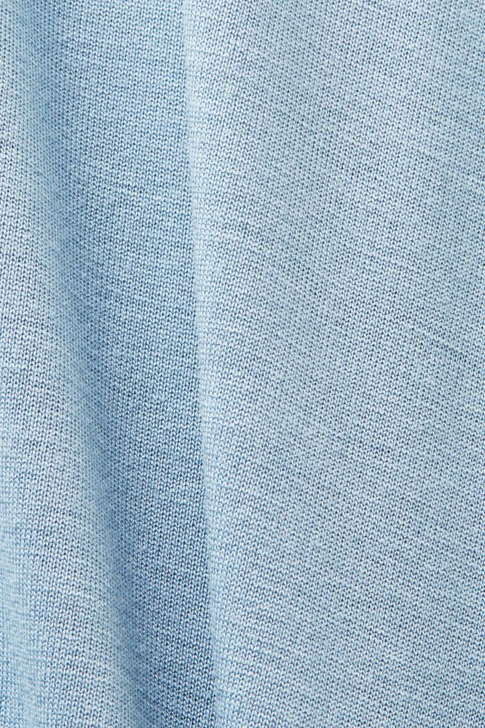 T-shirt med paljettdetaljer, LENZING™ ECOVERO™, LIGHT BLUE LAVENDER, detail image number 4