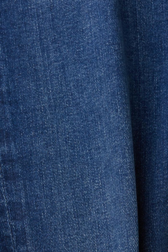 Skinny-jeans med mellanhög midja, BLUE MEDIUM WASHED, detail image number 6