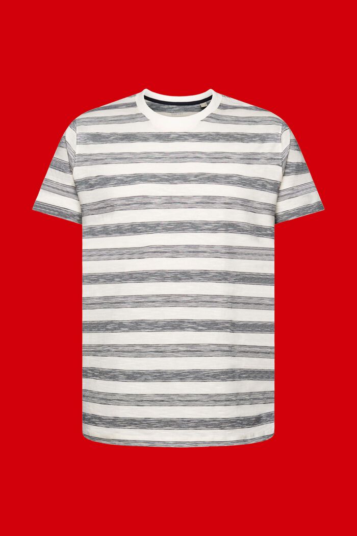 Randig T-shirt, 100% bomull, ICE, detail image number 7