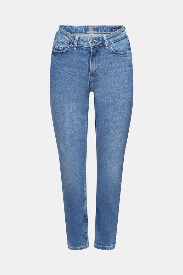 Kick flare-jeans med hög midja, BLUE MEDIUM WASHED, detail image number 5