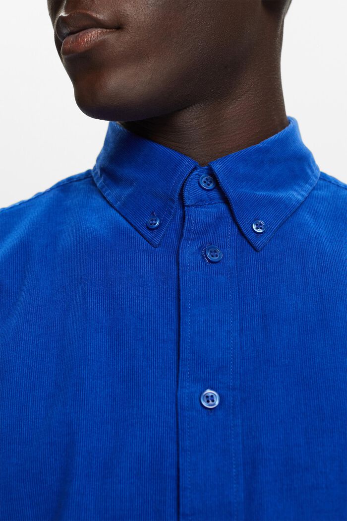 Manchesterskjorta, 100% bomull, BRIGHT BLUE, detail image number 2