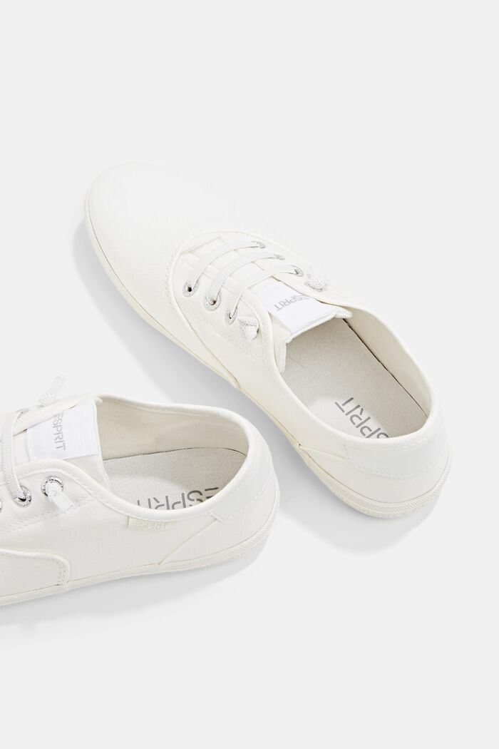 Sneakers med elastiska skosnören, OFF WHITE, detail image number 4