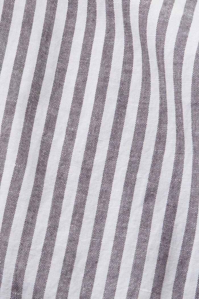 Randig skjorta i bomullspoplin, NAVY, detail image number 5