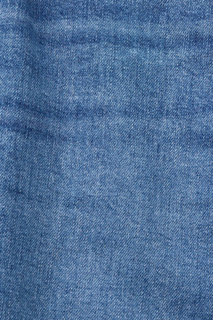 Smala jeans med medelhög midja, BLUE MEDIUM WASHED, detail image number 5
