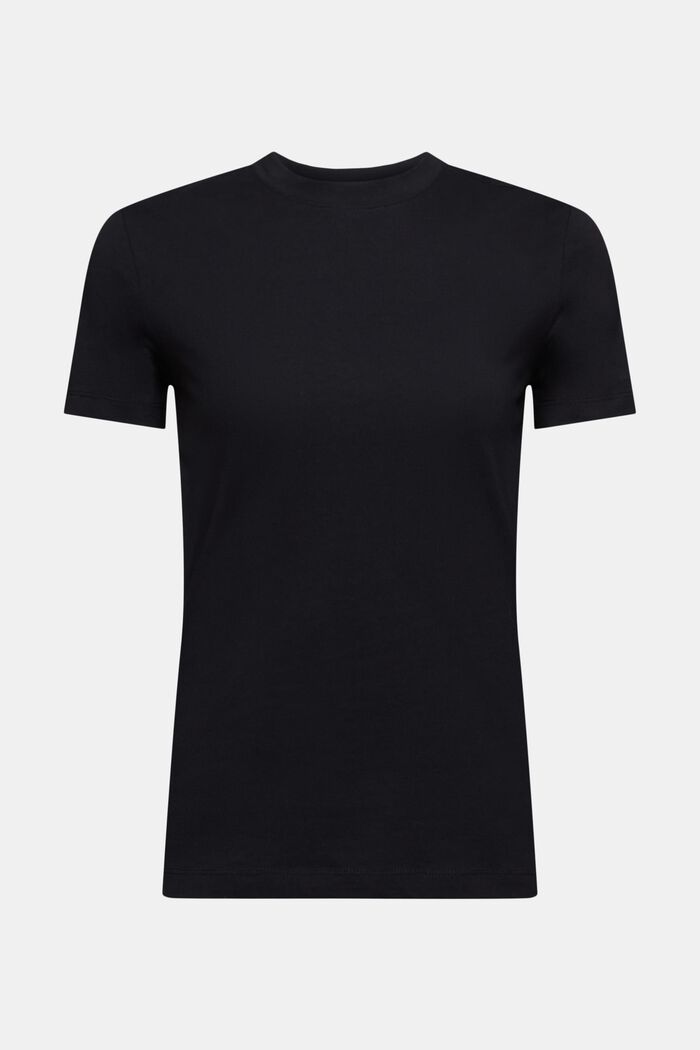 Rundringad T-shirt, BLACK, detail image number 5