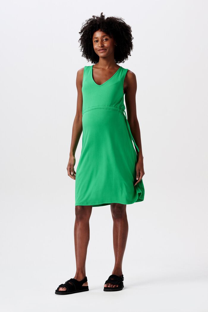 MATERNITY Ärmlös klänning, BRIGHT GREEN, detail image number 1