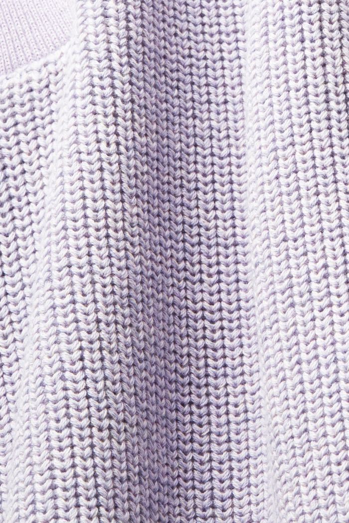 Troyer-tröja med textur, LAVENDER, detail image number 5