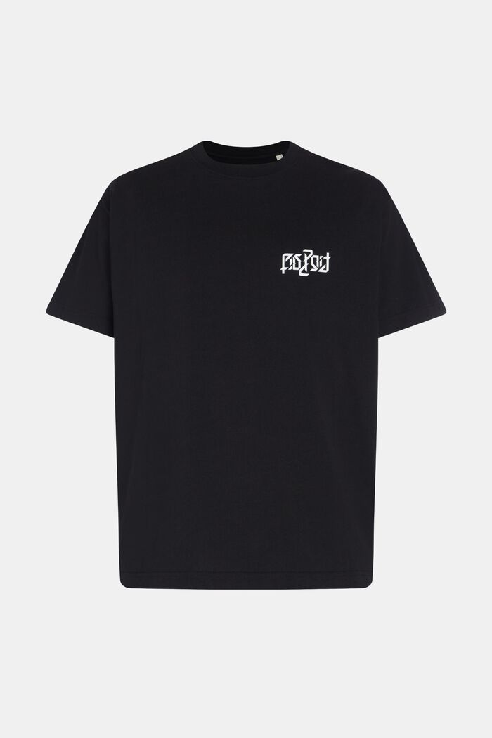 AMBIGRAM Enfärgad T-shirt, BLACK, detail image number 4