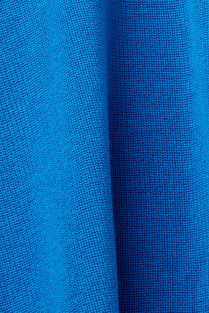 Tröja med fladdermusärm, 100% bomull, BLUE, detail image number 4