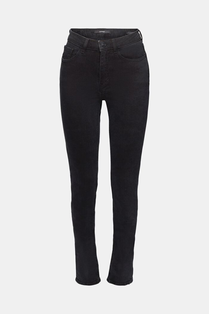 Svarta jeans, BLACK DARK WASHED, detail image number 7