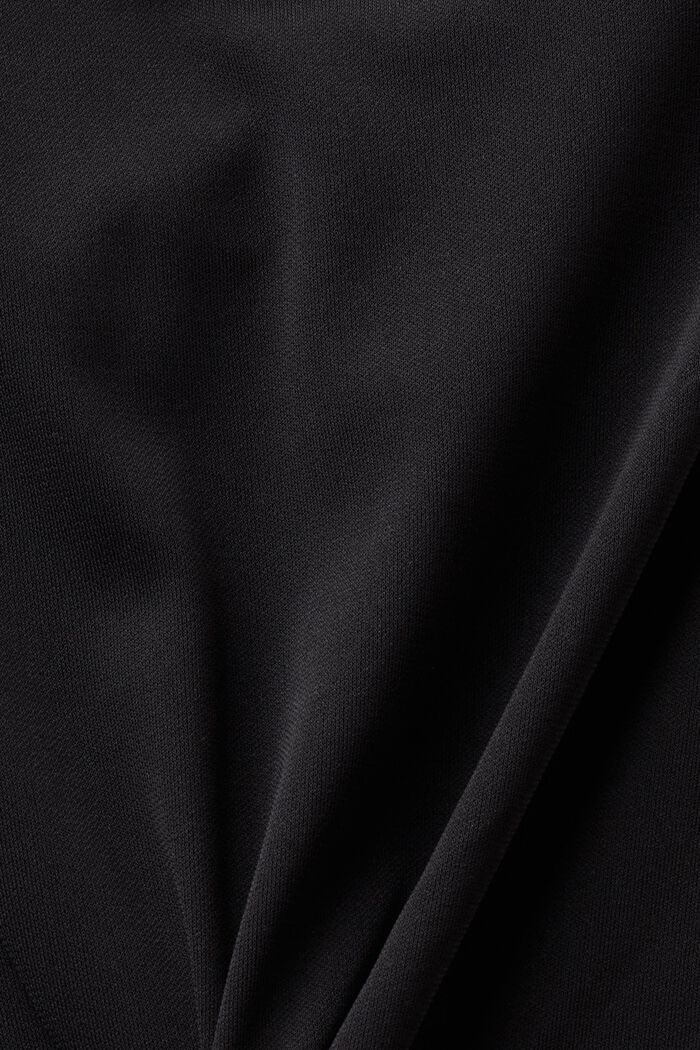Miniklänning med draperad urringning, BLACK, detail image number 5