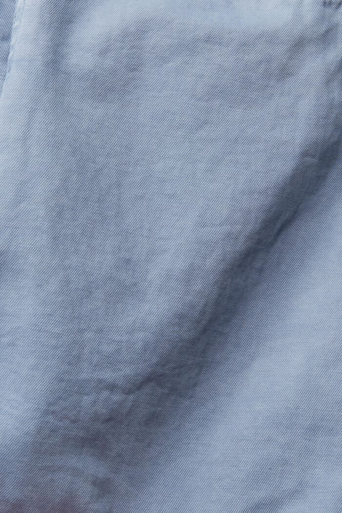 Med hampa: korta shorts, LIGHT BLUE LAVENDER, detail image number 5