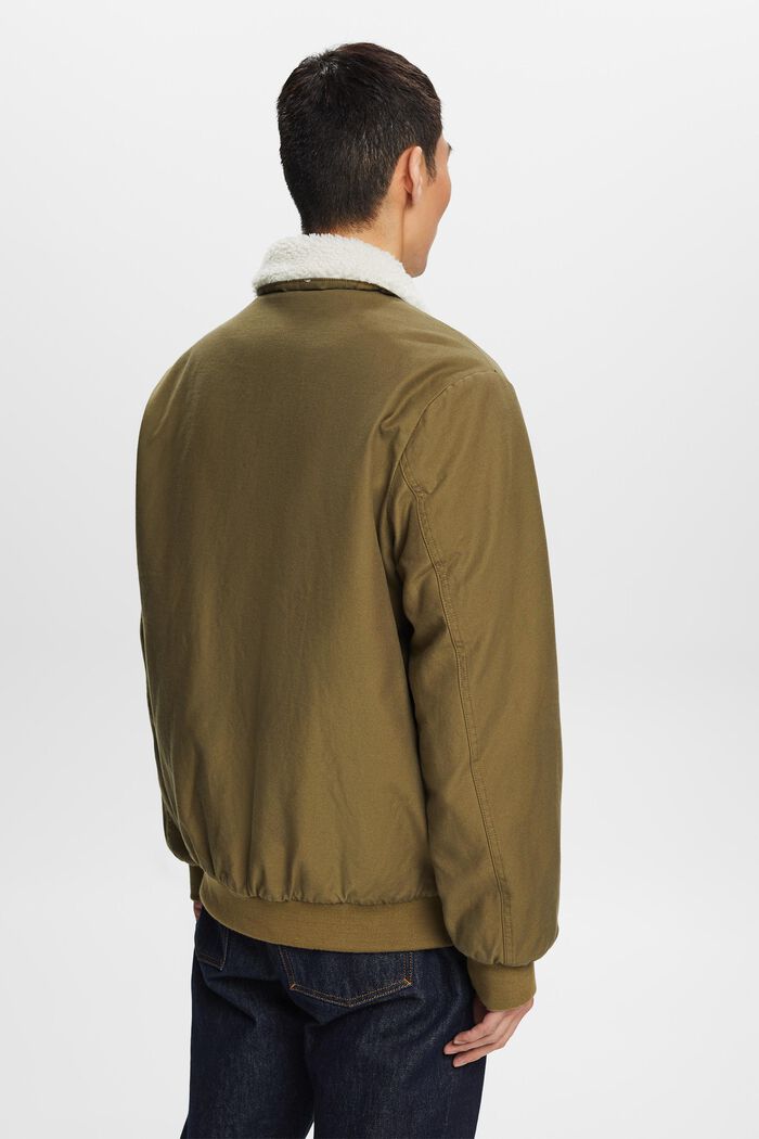 Jackets outdoor woven, KHAKI GREEN, detail image number 4