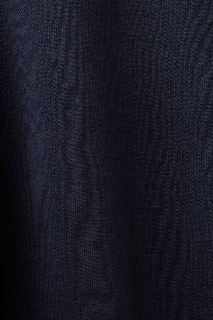 Återvunnet material: sweatshirt med rund ringning, NAVY, detail image number 4