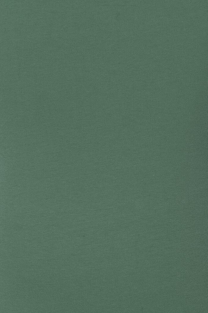 V-ringad T-shirt, LENZING™ ECOVERO™, VINYARD GREEN, detail image number 5